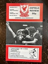 Liverpool v Anderlecht - European Super Cup - 19th December 1978