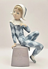 Lladro 5076 Harlequin B Vintage Porcelain Figurine (Retired)