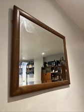 Large Solid Wood Vintage