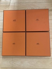 [4 Set] HERMES Scarf Empty Box