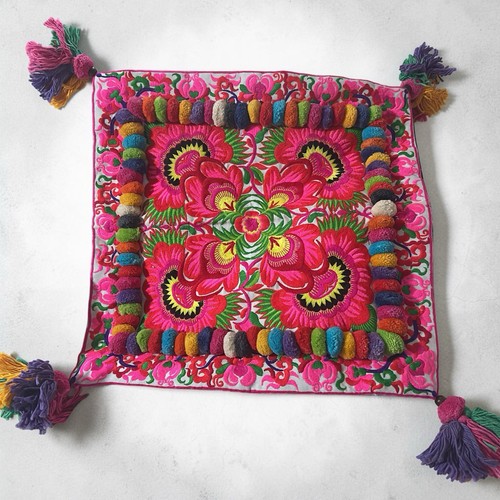 Thai hill tribe embroidered - thai,