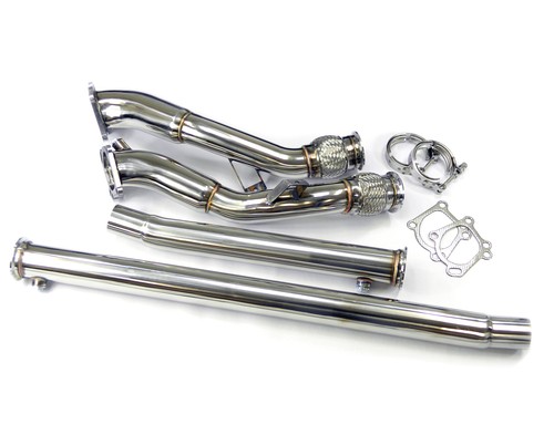 Stainless steel downpipe - stainless,