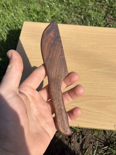 Butter knife hand carved - butter, knife,