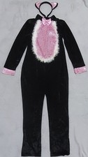 Black Cat Fancy Costume 8-10 Yrs Girls Cute Fancy Dress with Cat Years Headband