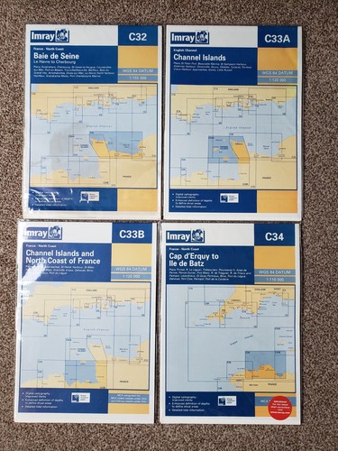 Imray marine charts - marine, c33a