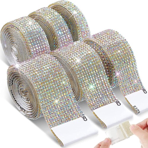 1yd self adhesive - self-adhesive, crystal