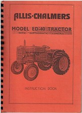 ALLIS CHALMERS ED-40 TRACTOR