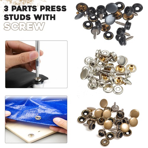Heavy duty press stud - heavy,
