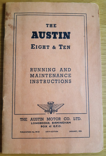 Austin eight ten running - eight, &
