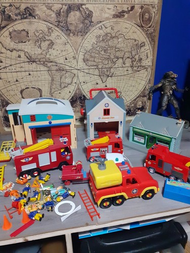 Large fireman sam bundle - fireman,