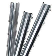 5 Z-section Fence posts 1.50 m Game fencing Field fencing Forest fencing