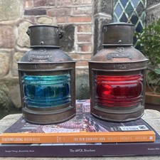 Vintage Pair of Copper Ships