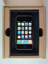 Apple iPhone 2g 8gb 1st Generation A1203 & Black Slim Box - iOS 2 - Rare 2007