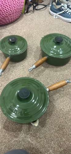 Creuset vintage enamel cast - le,