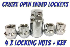 Locking Wheel Nuts S Open M12x1.5 For Jaguar F Type S Type X Type XE XF XJ XK