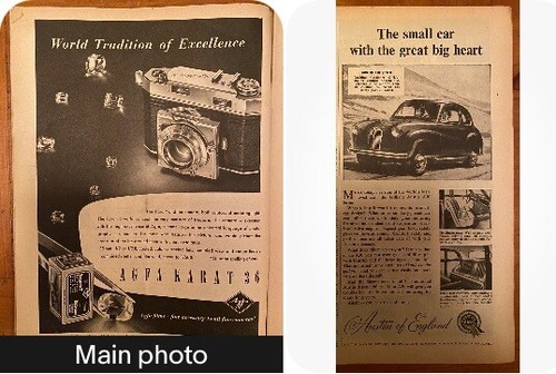 1954 austin car a30 - car, agfa
