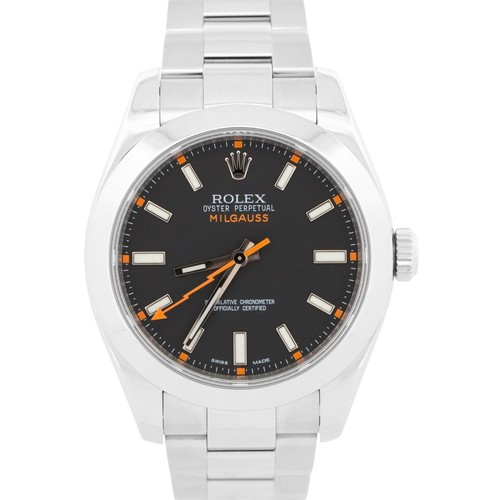 Rolex milgauss black orange - rolex,