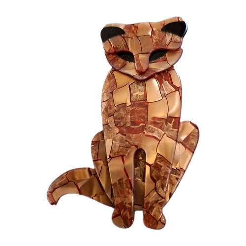 Lea stein genuine brooch - ,