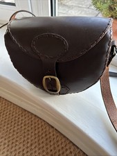 Vintage Leather Cartridge Bag Case, Game / Clay Pigeon Shooting