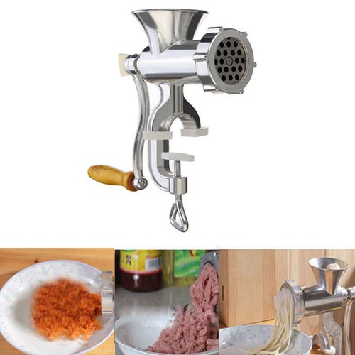 Cast iron manual meat grinder - cast,