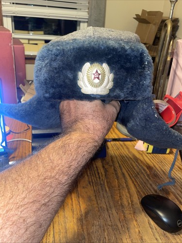 Vintage 1991 soviet - soviet, ushanka