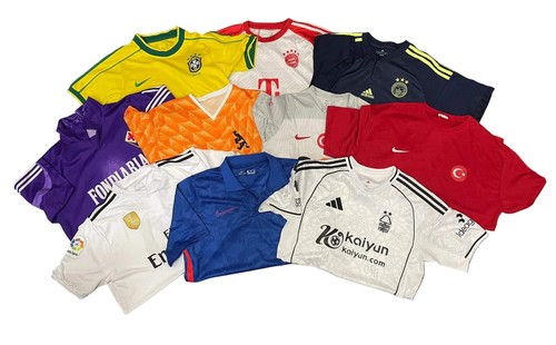 Vintage football fan shirts - football,