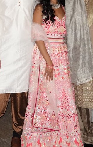 Lehenga set pink - size, 8