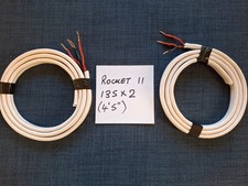 Audioquest rocket 11 Speaker Cable, Bi-Wire, 1.35m x2  Unterminated