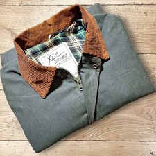 Mens XZET Wax Jacket XL 44 Green Fishing Shooting Hunting Riding Work Farm Wear