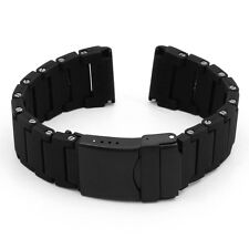 StrapsCo TPU Composite Waterproof Watch Band Strap w Removable Links fits Suunto