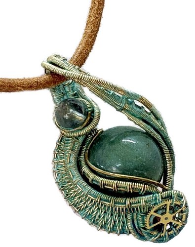 Verdigris green jasper - verdigris,