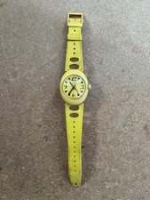 VINTAGE BULER YELLOW BUBBLE