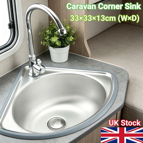 Caravan corner sink motorhome - caravan,