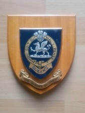 The Queen's Regiment Wall Plaque
