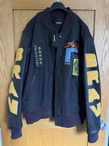 Diesel men leather - leather, jacket