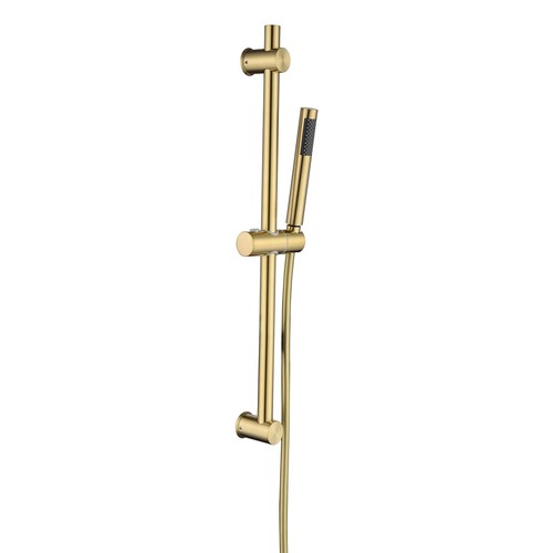Brushed brass round adjustable - brushed,