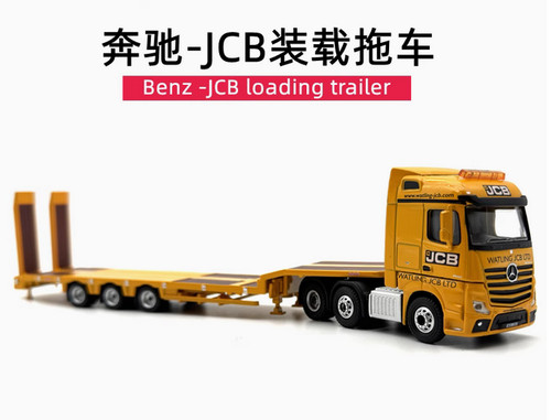 Benz jcb loading - 1:76, truck