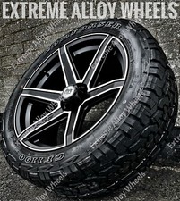 20" B RX800 Alloy Wheels Mitsubishi L200 Pajero Shogun Warrior All Terrain Tyres