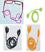KIDS/ADULTS HIGH FIVE HAND Elasticated Funky Glasses/Sunglasses Strap. UK SELLER