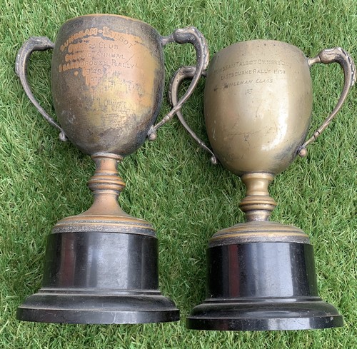 Two vintage old sunbeam talbot - sunbeam,