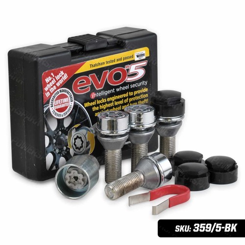 Locking wheel nut set 4 - locking, of