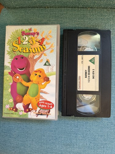 Barneys 4 seasons vhs - barneys, 1-2-3-4