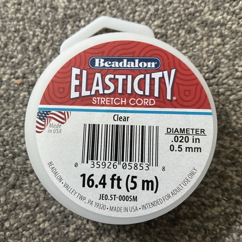 Beadalon elasticity stretch - elasticity,