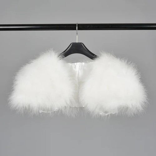 Genuine ostrich feather - feather, bolero