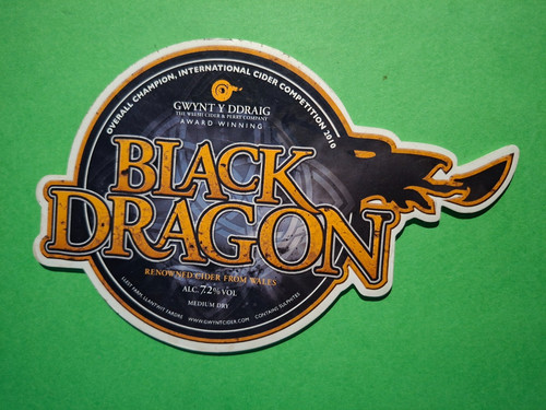 Gwynt ddraig press black - gwynt,