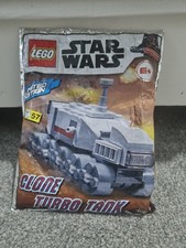 LEGO STAR WARS CLONE TURBO TANK. 57 PIECES.FOIL PACK 6+ LIMITED EDITION