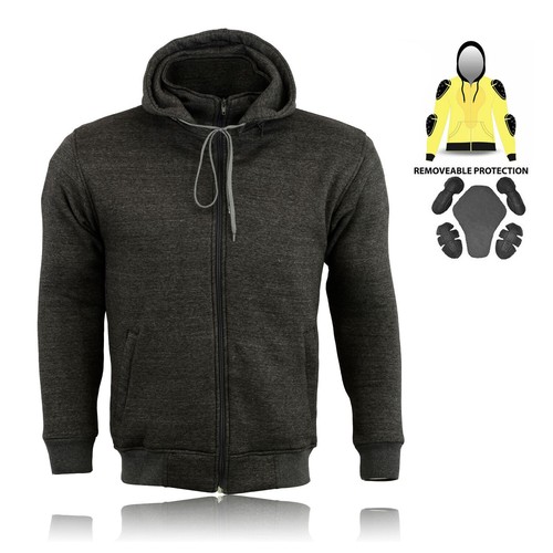 Men motorbike fleece hoodies - fleece,