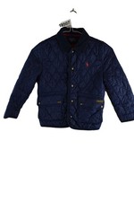RALPH LAUREN Polo Blue Padded Jacket size 6 Boys Quilted Casual Outdoors