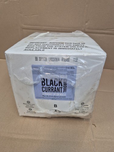 Blackcurrant cordial 10lt bag - cordial,