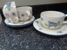 ROYAL DOULTON BLUEBERRY CUPS